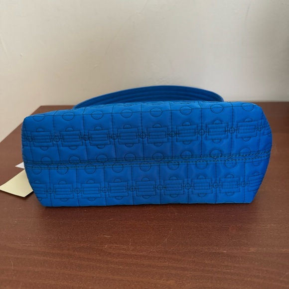 HVISK Scape Small Field Twill Blue Recycled Polyester Shoulder Bag - Picture 3 of 6